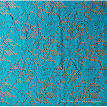 Lake Blue Flora Lace Gewebe 100% Polyester